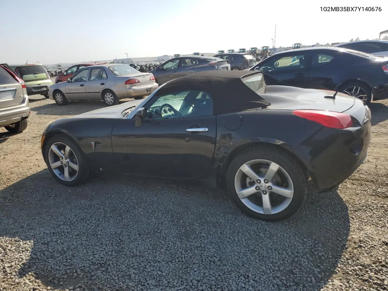 2007 Pontiac Solstice VIN: 1G2MB35BX7Y140676 Lot: 62403735