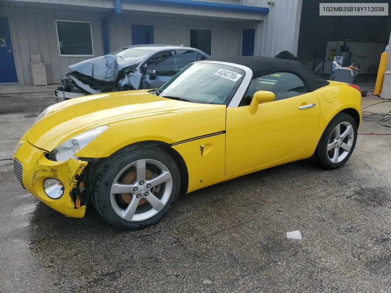 2008 Pontiac Solstice VIN: 1G2MB35B18Y112038 Lot: 45342785