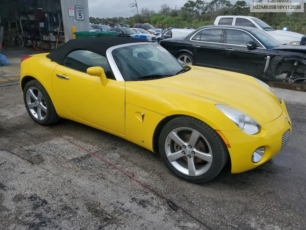 2008 Pontiac Solstice VIN: 1G2MB35B18Y112038 Lot: 45342785
