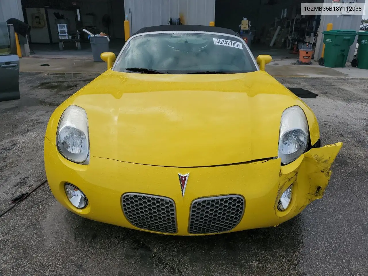 2008 Pontiac Solstice VIN: 1G2MB35B18Y112038 Lot: 45342785