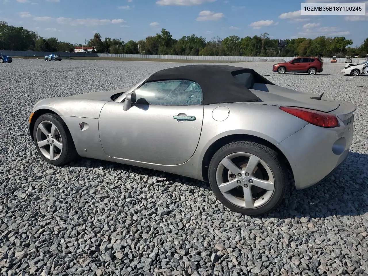 2008 Pontiac Solstice VIN: 1G2MB35B18Y100245 Lot: 49034615