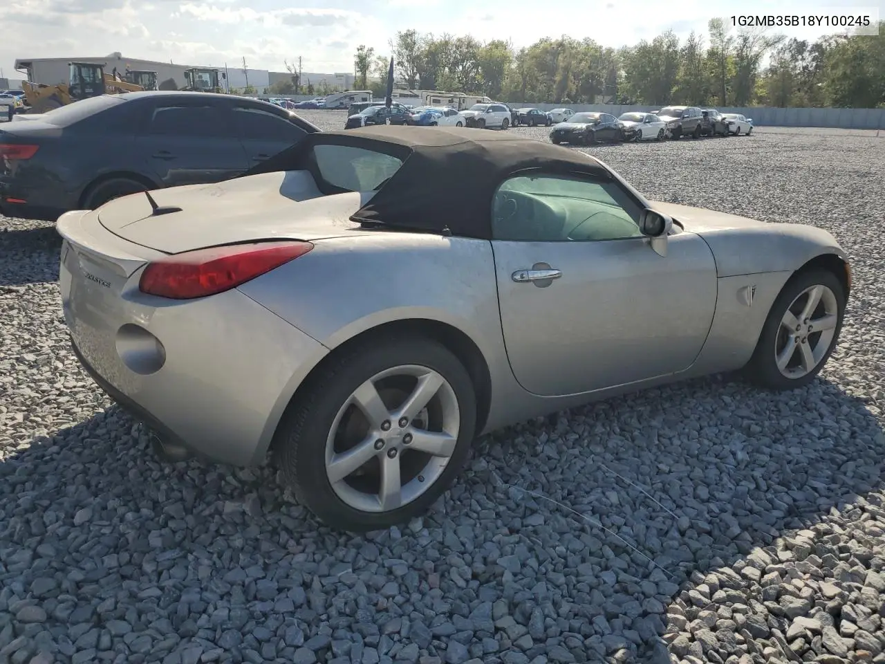 2008 Pontiac Solstice VIN: 1G2MB35B18Y100245 Lot: 49034615