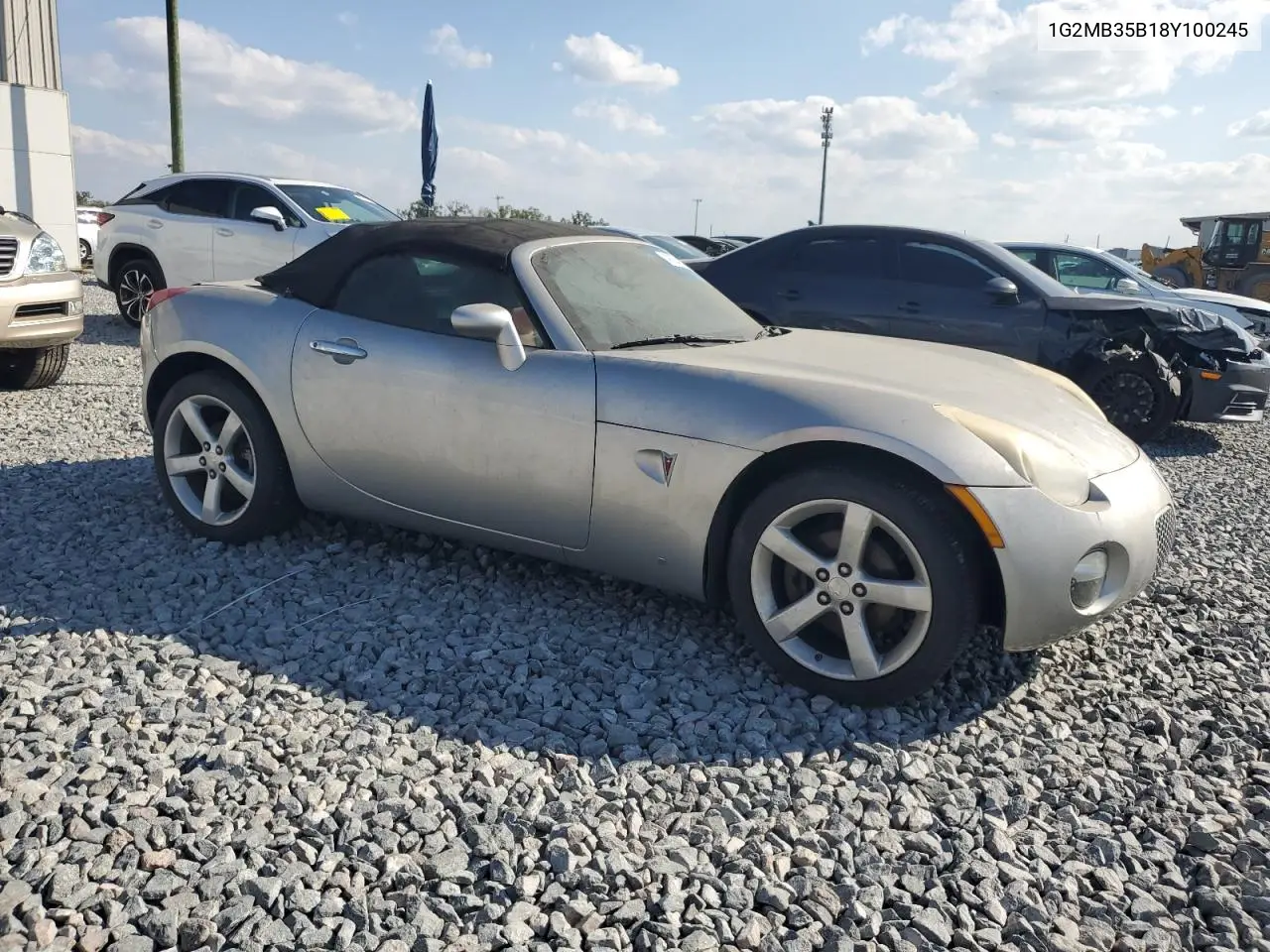 2008 Pontiac Solstice VIN: 1G2MB35B18Y100245 Lot: 49034615