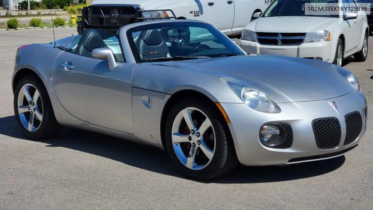 2008 Pontiac Solstice Gxp VIN: 1G2MG35X18Y125899 Lot: 51760672