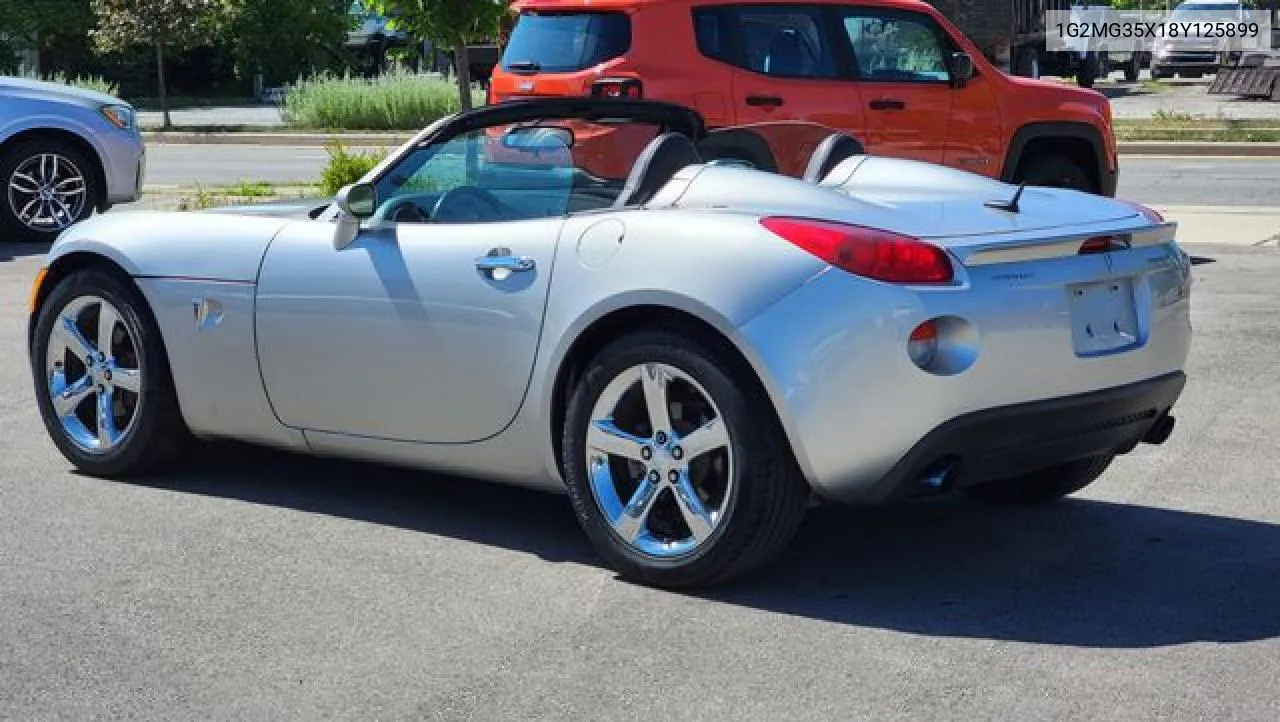 2008 Pontiac Solstice Gxp VIN: 1G2MG35X18Y125899 Lot: 51760672