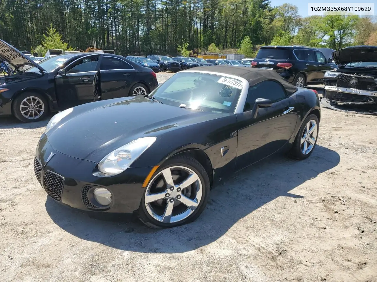 2008 Pontiac Solstice Gxp VIN: 1G2MG35X68Y109620 Lot: 56172395