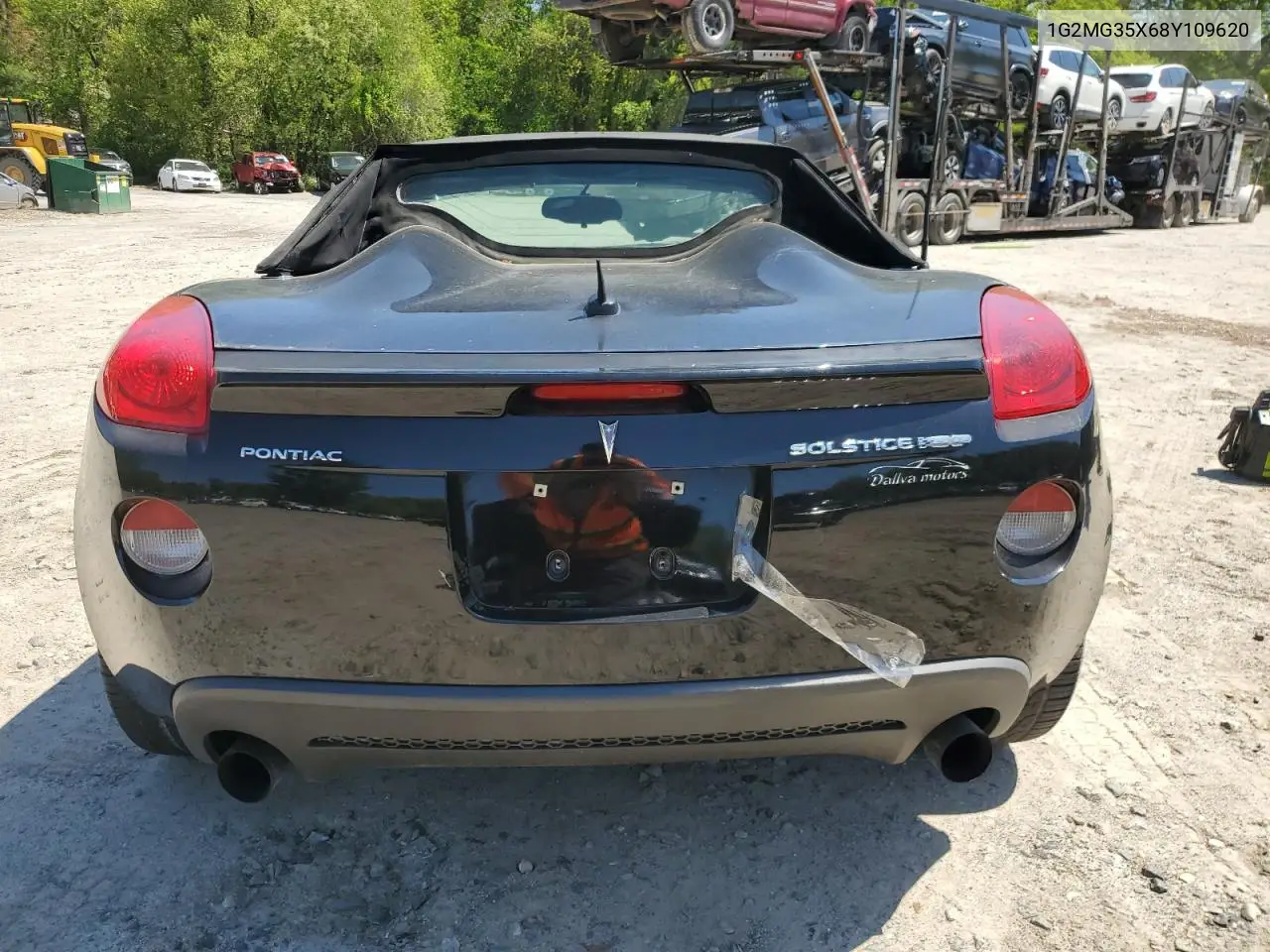 2008 Pontiac Solstice Gxp VIN: 1G2MG35X68Y109620 Lot: 56172395