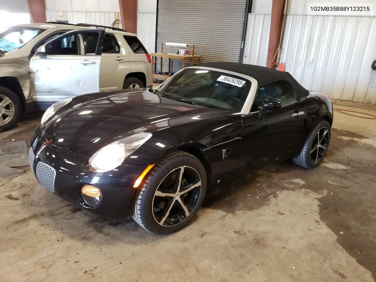 2008 Pontiac Solstice VIN: 1G2MB35B88Y123215 Lot: 56426295