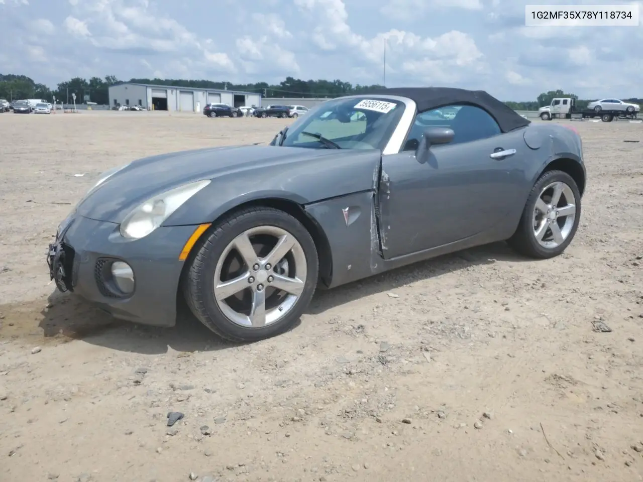 2008 Pontiac Solstice Gxp VIN: 1G2MF35X78Y118734 Lot: 59556115