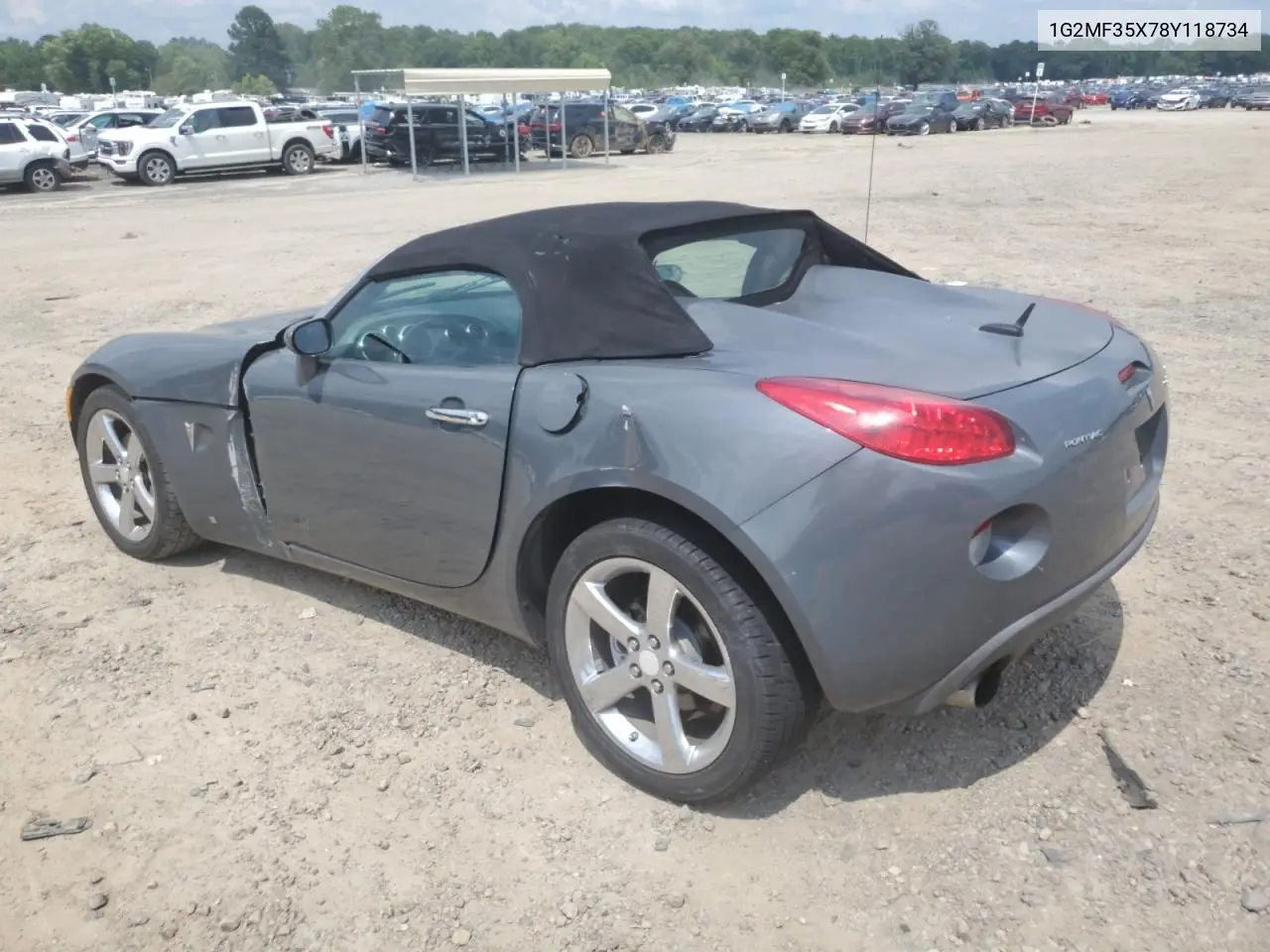 2008 Pontiac Solstice Gxp VIN: 1G2MF35X78Y118734 Lot: 59556115