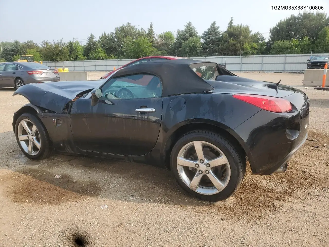 2008 Pontiac Solstice Gxp VIN: 1G2MG35X88Y100806 Lot: 59665685