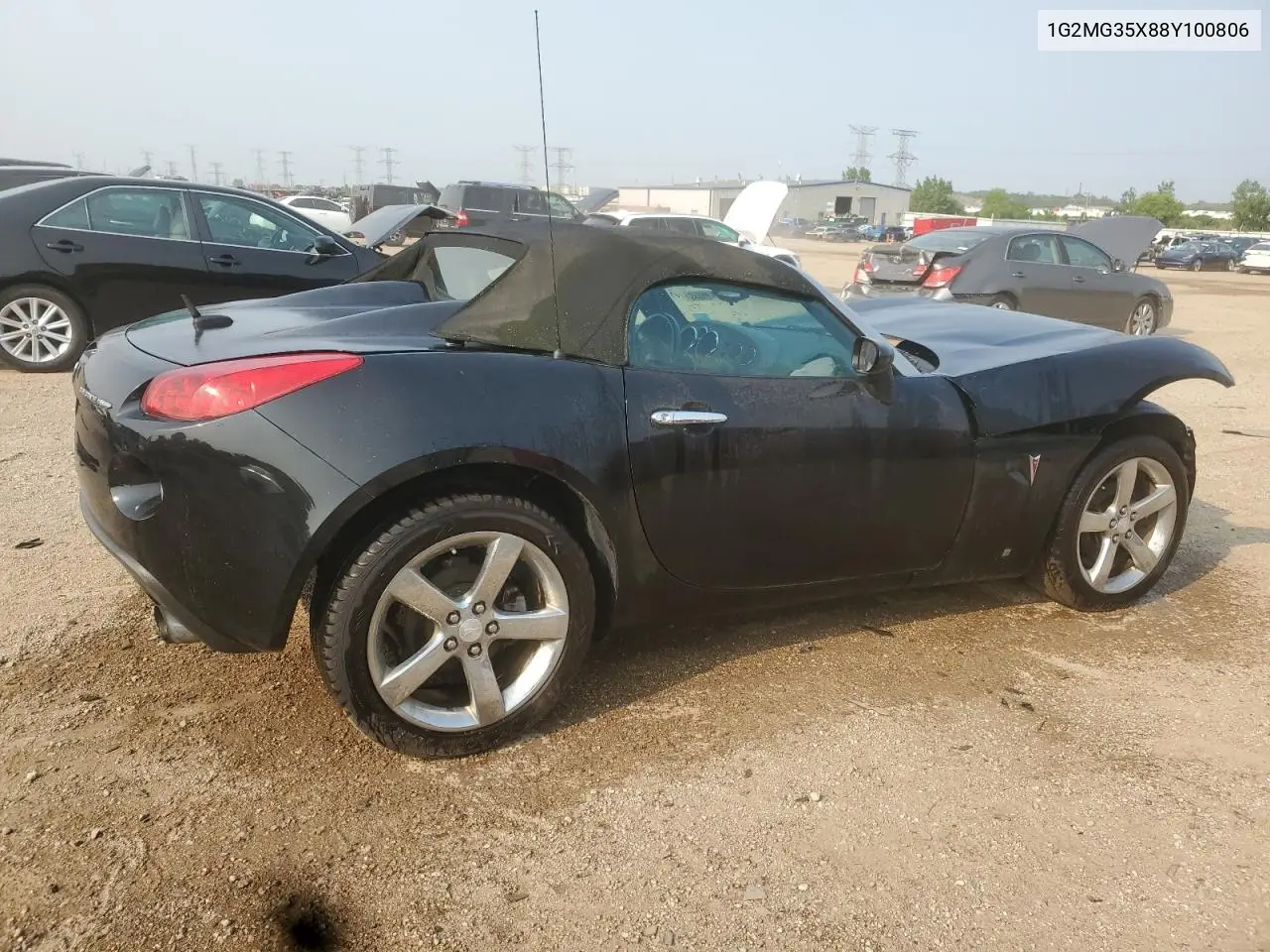 2008 Pontiac Solstice Gxp VIN: 1G2MG35X88Y100806 Lot: 59665685