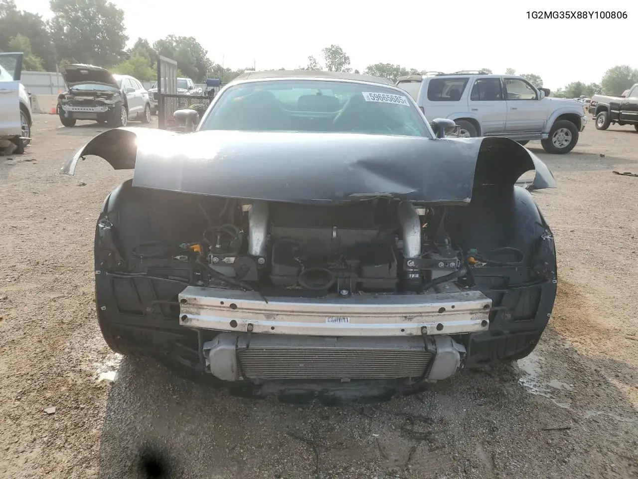 2008 Pontiac Solstice Gxp VIN: 1G2MG35X88Y100806 Lot: 59665685