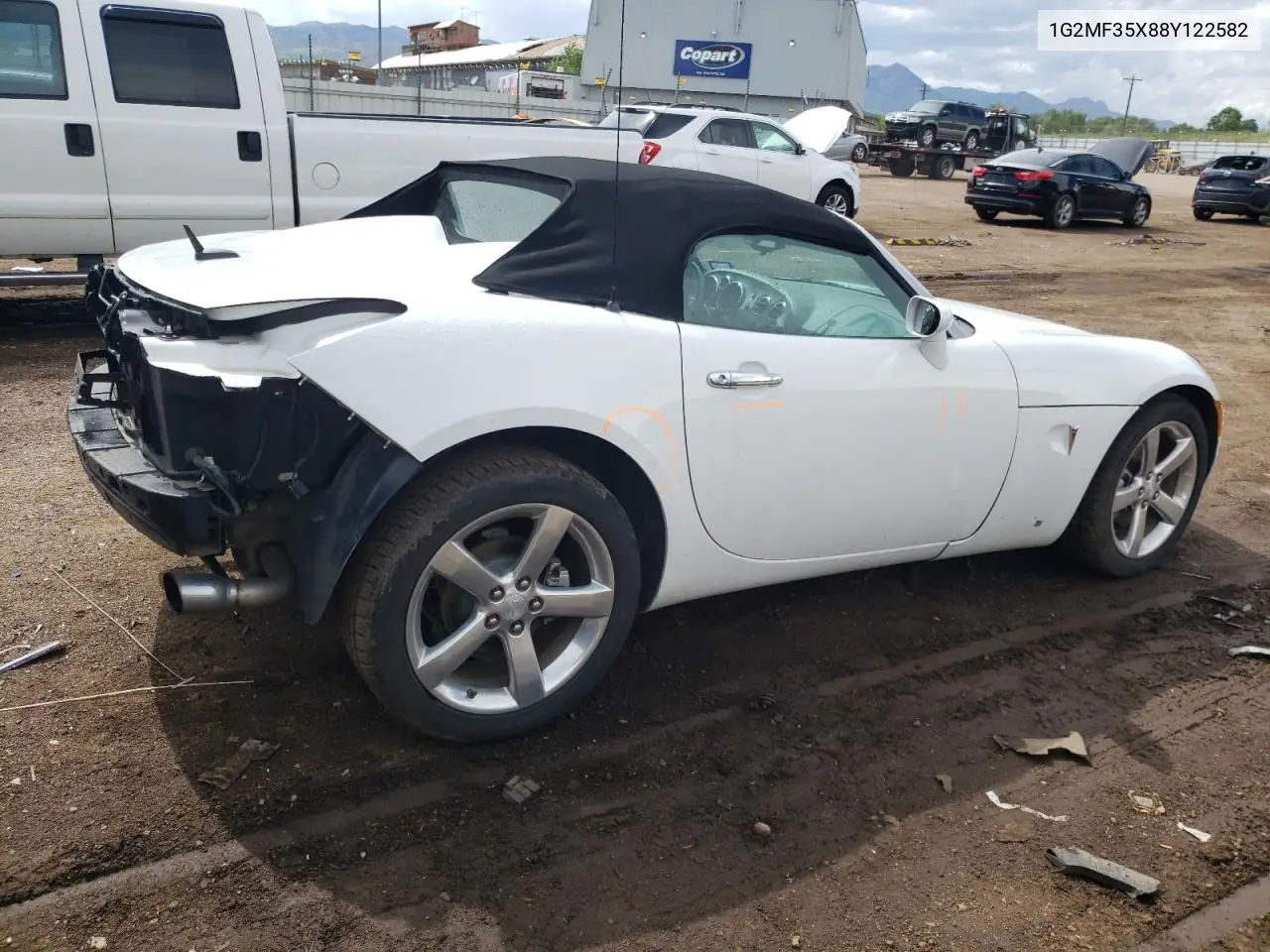 2008 Pontiac Solstice Gxp VIN: 1G2MF35X88Y122582 Lot: 60097115