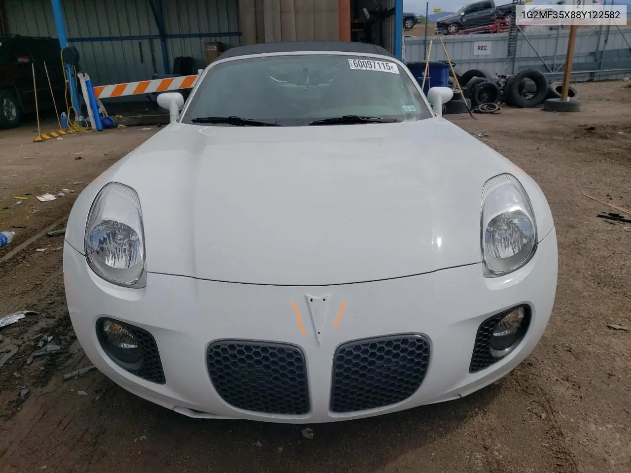 2008 Pontiac Solstice Gxp VIN: 1G2MF35X88Y122582 Lot: 60097115