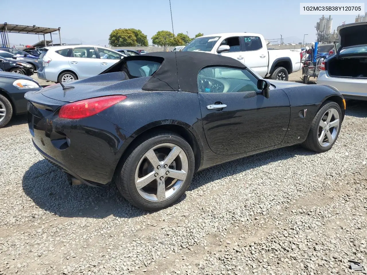2008 Pontiac Solstice VIN: 1G2MC35B38Y120705 Lot: 60512565