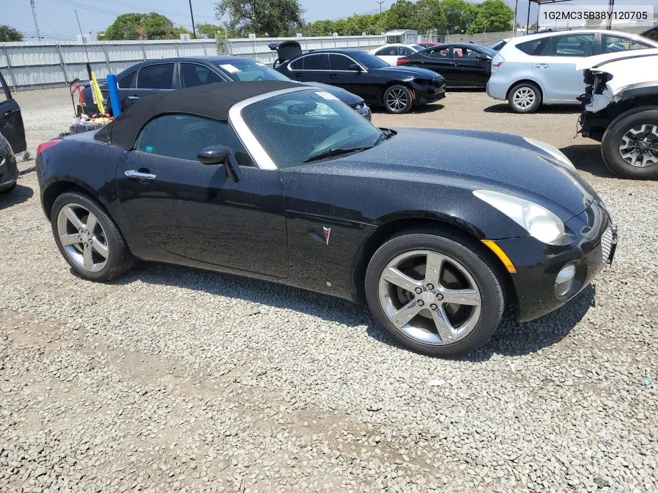 2008 Pontiac Solstice VIN: 1G2MC35B38Y120705 Lot: 60512565