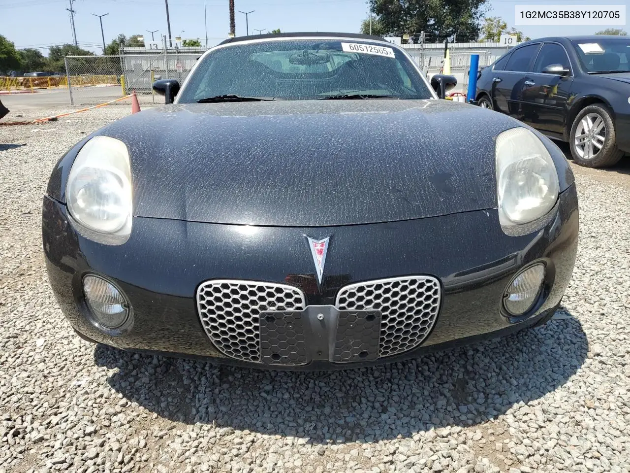 2008 Pontiac Solstice VIN: 1G2MC35B38Y120705 Lot: 60512565
