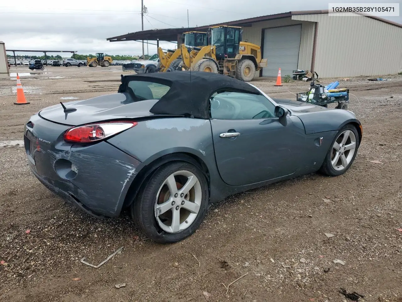 2008 Pontiac Solstice VIN: 1G2MB35B28Y105471 Lot: 60885125