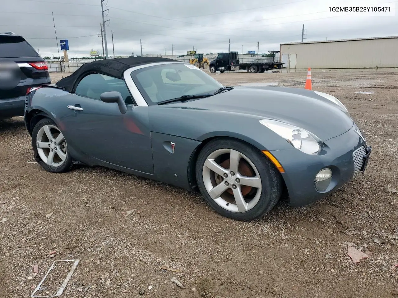 2008 Pontiac Solstice VIN: 1G2MB35B28Y105471 Lot: 60885125