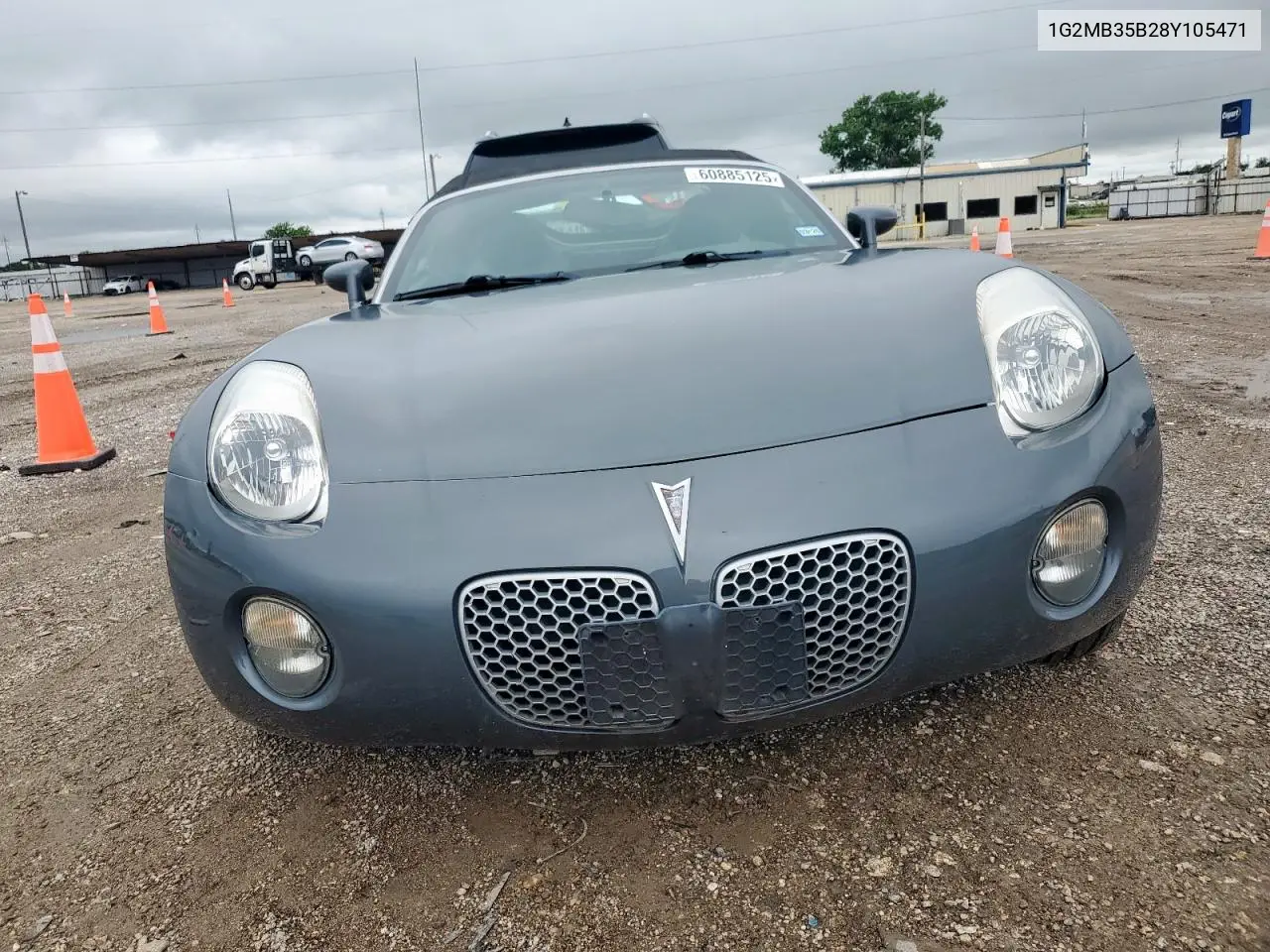 2008 Pontiac Solstice VIN: 1G2MB35B28Y105471 Lot: 60885125