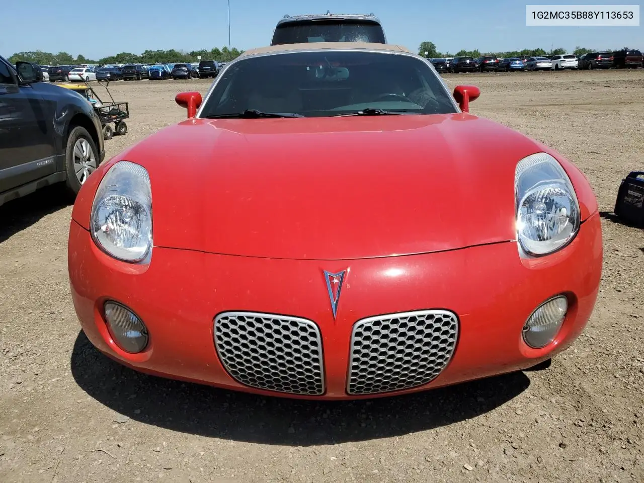 2008 Pontiac Solstice VIN: 1G2MC35B88Y113653 Lot: 62006075