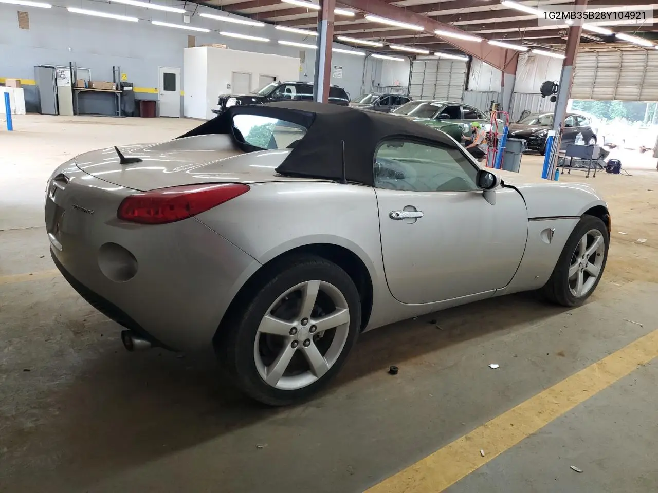 2008 Pontiac Solstice VIN: 1G2MB35B28Y104921 Lot: 62126055
