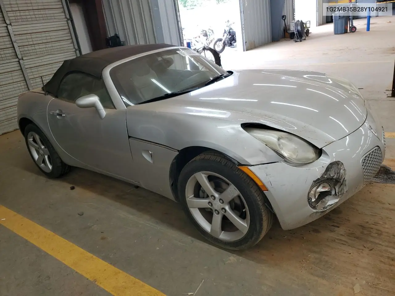 2008 Pontiac Solstice VIN: 1G2MB35B28Y104921 Lot: 62126055