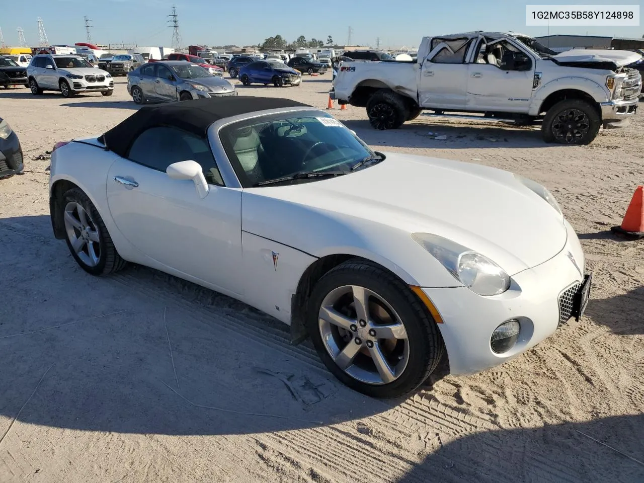 2008 Pontiac Solstice VIN: 1G2MC35B58Y124898 Lot: 81819204
