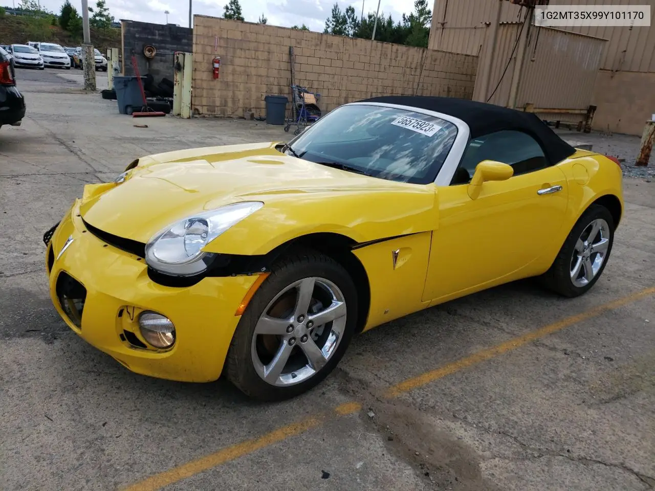 2009 Pontiac Solstice Gxp VIN: 1G2MT35X99Y101170 Lot: 56575923
