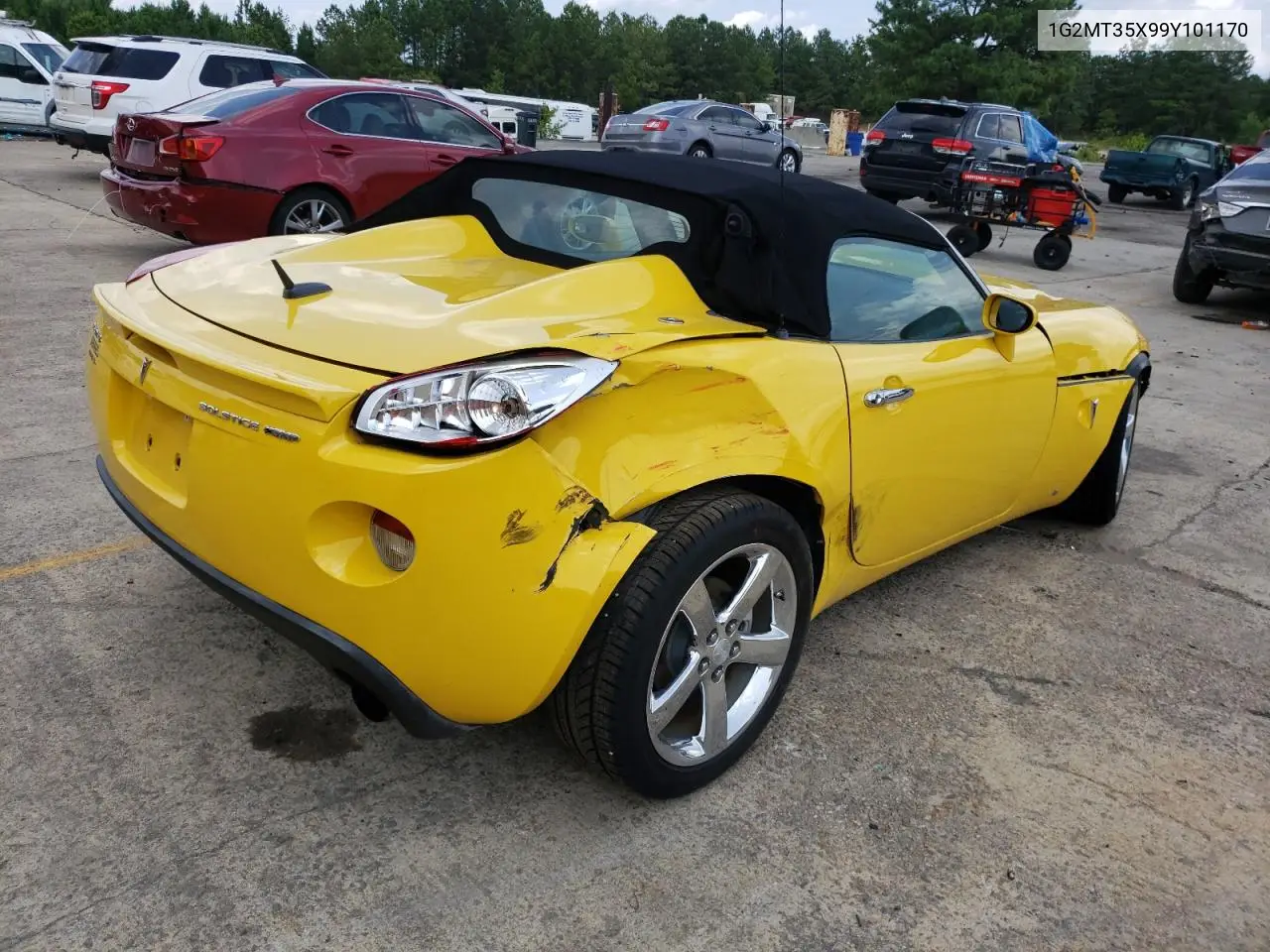 2009 Pontiac Solstice Gxp VIN: 1G2MT35X99Y101170 Lot: 56575923