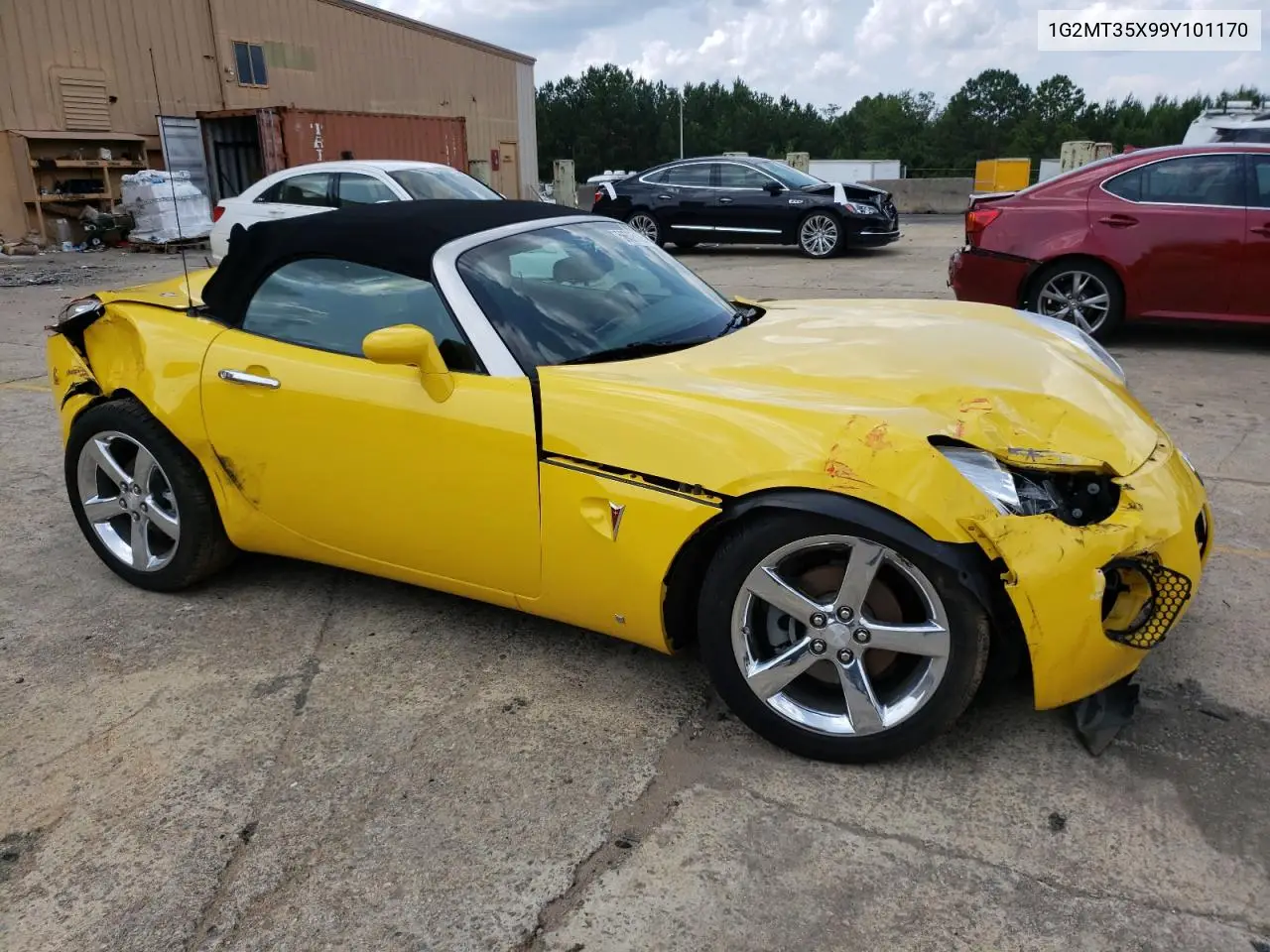 2009 Pontiac Solstice Gxp VIN: 1G2MT35X99Y101170 Lot: 56575923