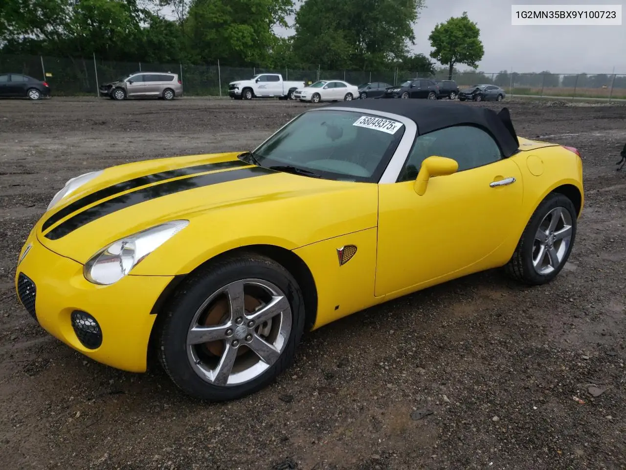 2009 Pontiac Solstice VIN: 1G2MN35BX9Y100723 Lot: 58049375