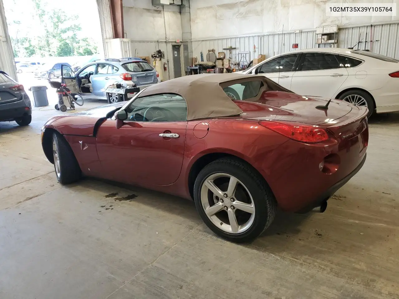 2009 Pontiac Solstice Gxp VIN: 1G2MT35X39Y105764 Lot: 60600505