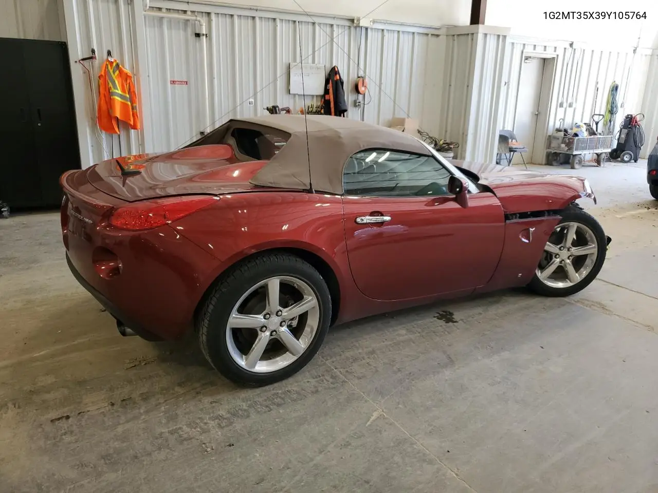 2009 Pontiac Solstice Gxp VIN: 1G2MT35X39Y105764 Lot: 60600505