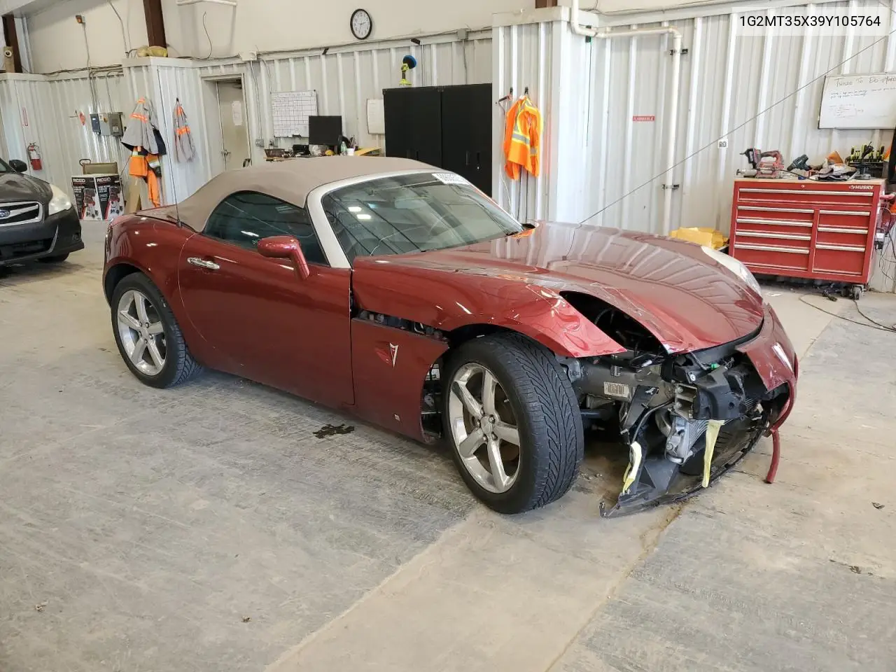 2009 Pontiac Solstice Gxp VIN: 1G2MT35X39Y105764 Lot: 60600505