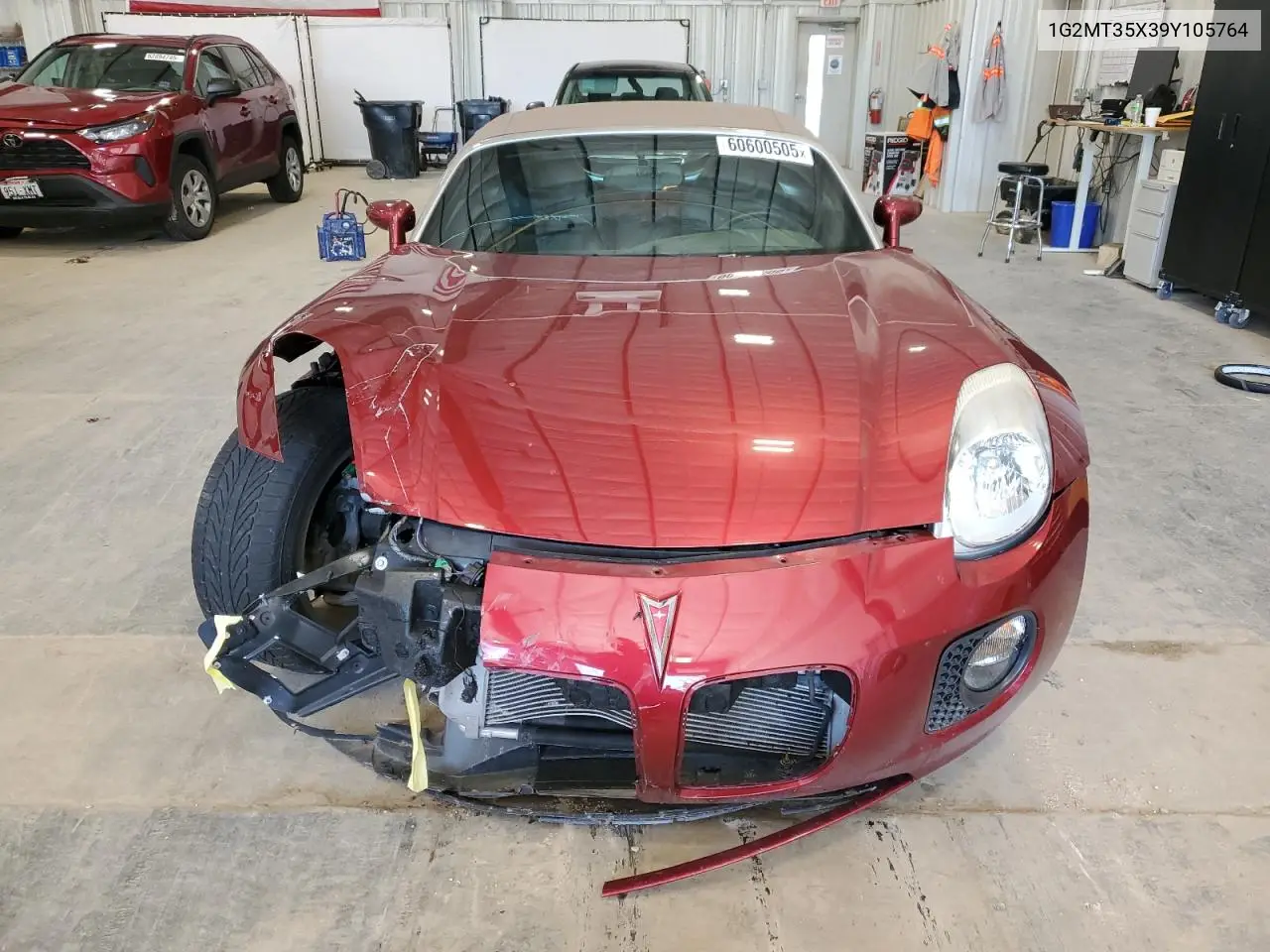 2009 Pontiac Solstice Gxp VIN: 1G2MT35X39Y105764 Lot: 60600505