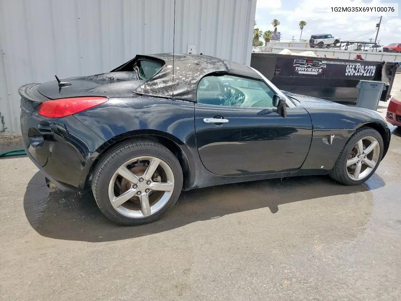 2009 Pontiac Solstice Gxp VIN: 1G2MG35X69Y100076 Lot: 61433495