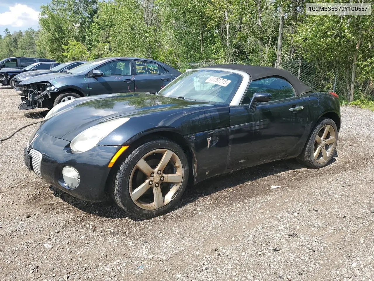 2009 Pontiac Solstice VIN: 1G2MB35B79Y100557 Lot: 63291715