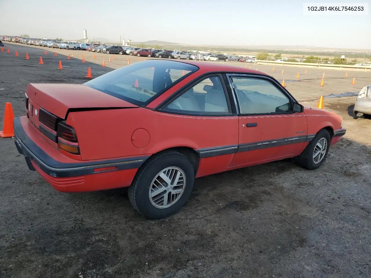 1990 Pontiac Sunbird Le VIN: 1G2JB14K6L7546253 Lot: 61415635