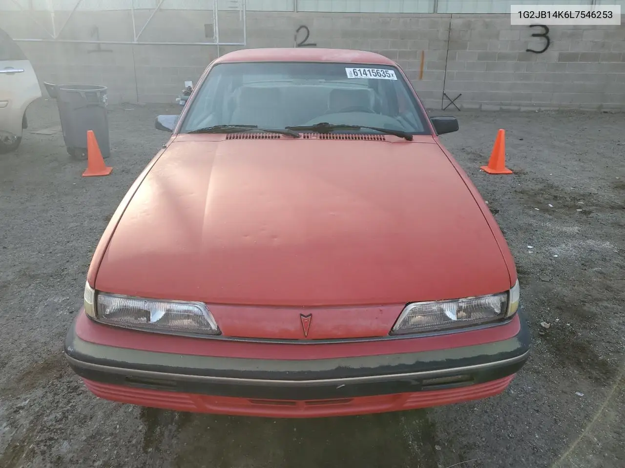 1990 Pontiac Sunbird Le VIN: 1G2JB14K6L7546253 Lot: 61415635