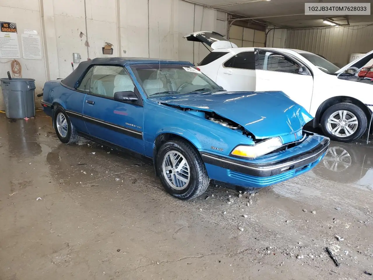 1991 Pontiac Sunbird Le VIN: 1G2JB34T0M7628033 Lot: 54523485