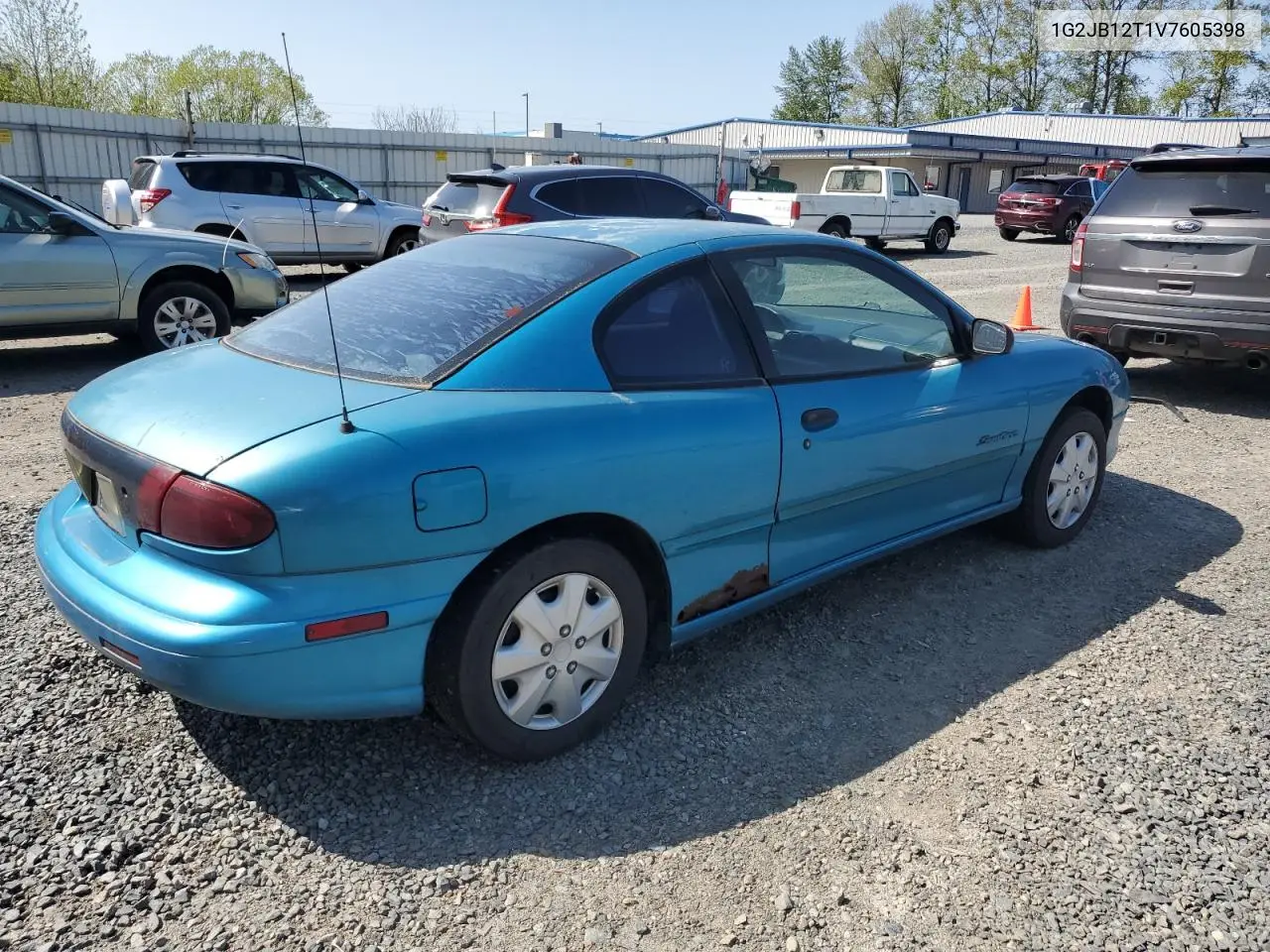 1997 Pontiac Sunfire Se VIN: 1G2JB12T1V7605398 Lot: 54256495