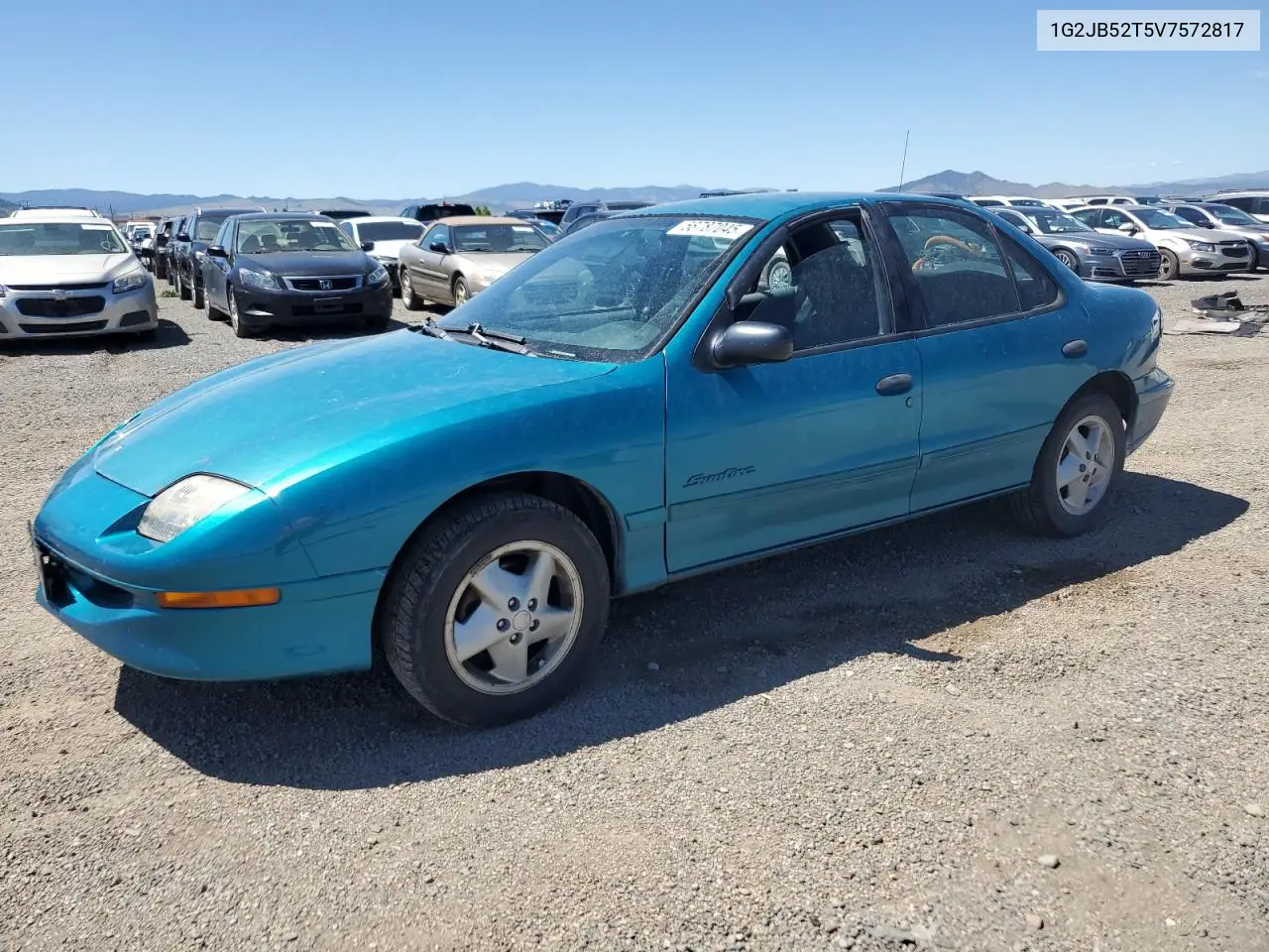 1997 Pontiac Sunfire Se VIN: 1G2JB52T5V7572817 Lot: 58787045