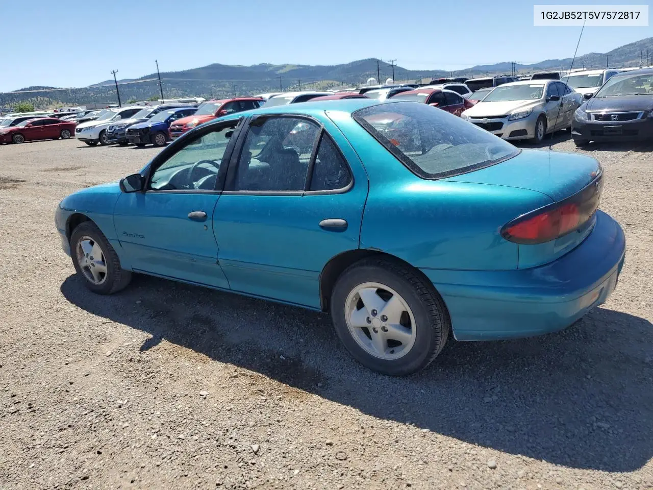 1997 Pontiac Sunfire Se VIN: 1G2JB52T5V7572817 Lot: 58787045