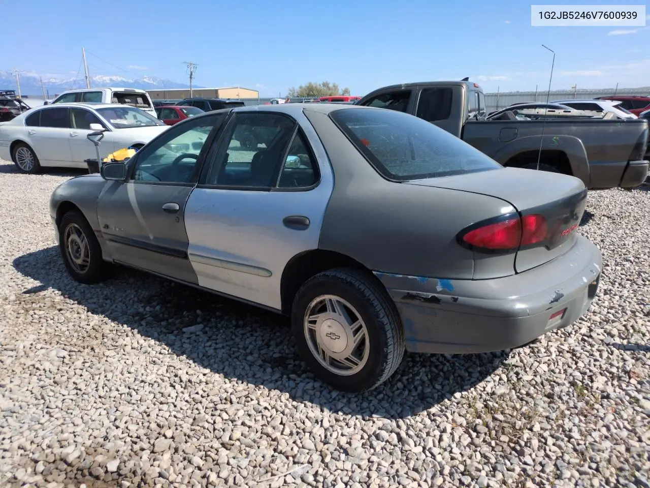 1997 Pontiac Sunfire Se VIN: 1G2JB5246V7600939 Lot: 59806035