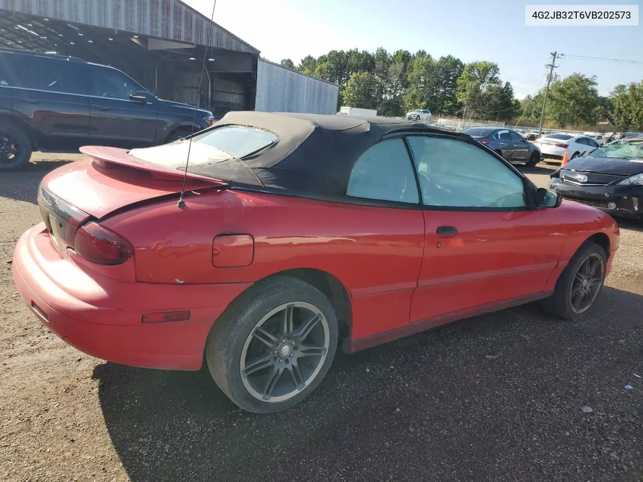1997 Pontiac Sunfire Se VIN: 4G2JB32T6VB202573 Lot: 63816355