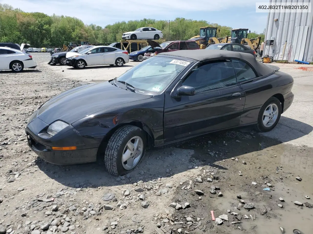 1998 Pontiac Sunfire Se VIN: 4G2JB32T1WB201350 Lot: 53074805