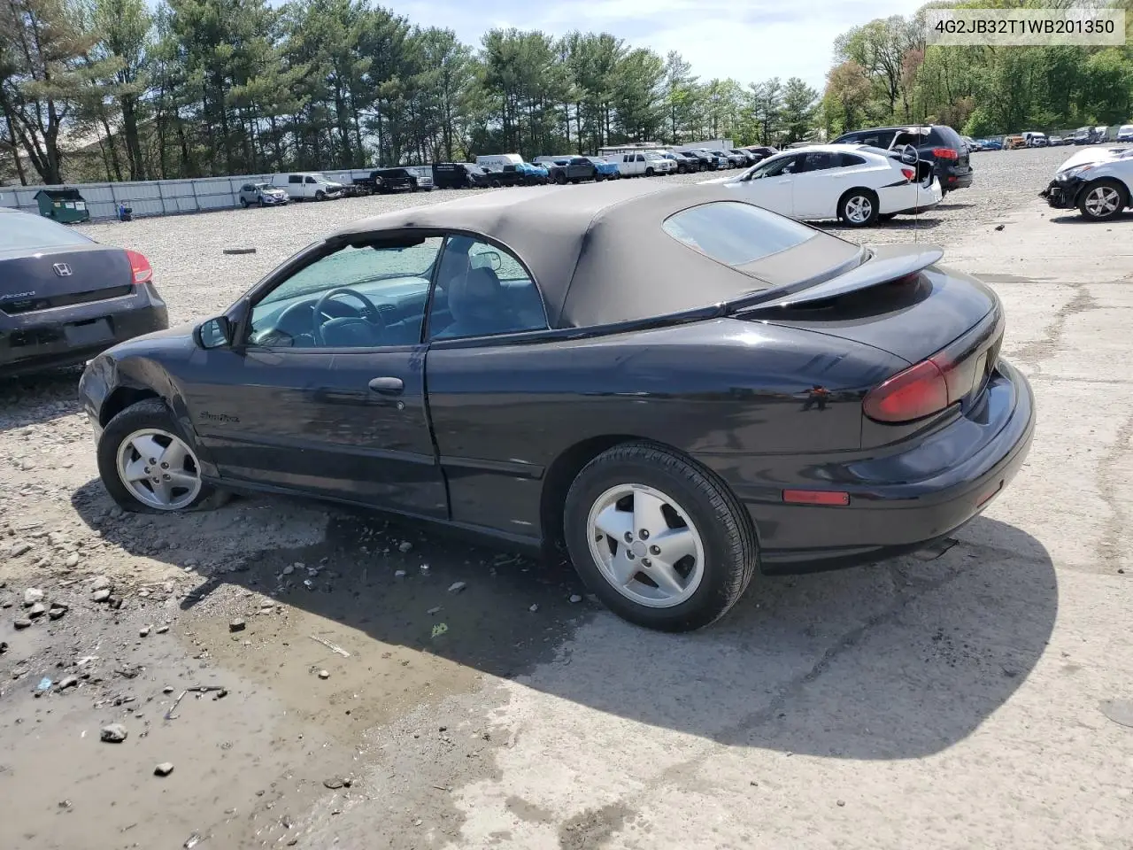 1998 Pontiac Sunfire Se VIN: 4G2JB32T1WB201350 Lot: 53074805
