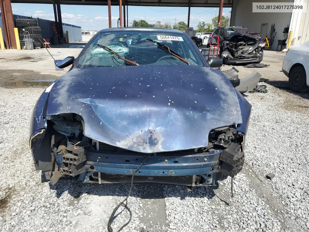 2001 Pontiac Sunfire Se VIN: 1G2JB124017275398 Lot: 55641475